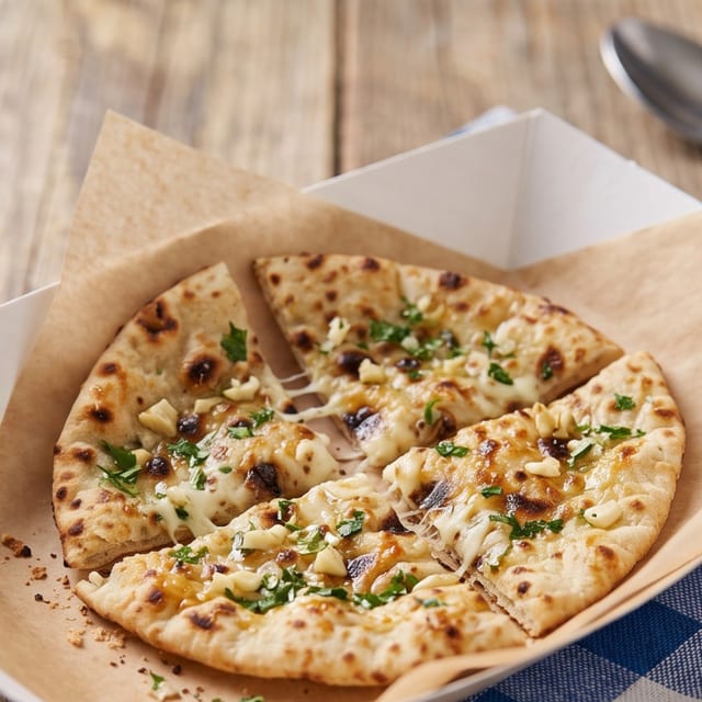 Garlic Cheese Naan.