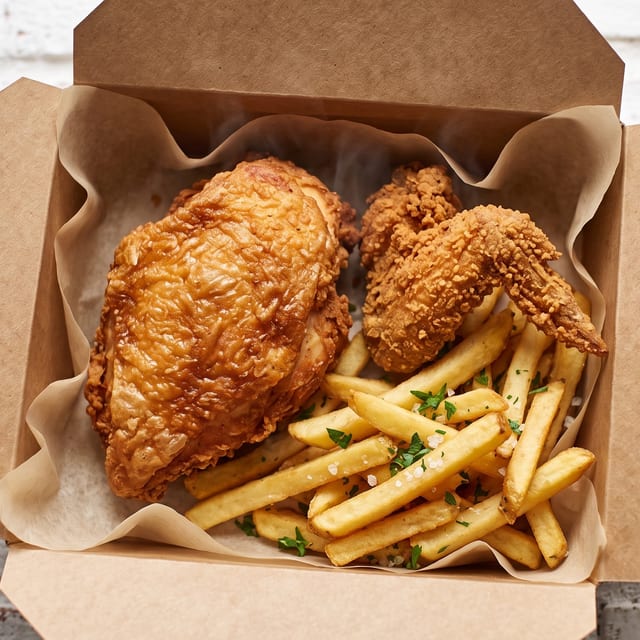 2 Pc Breast & Wing.