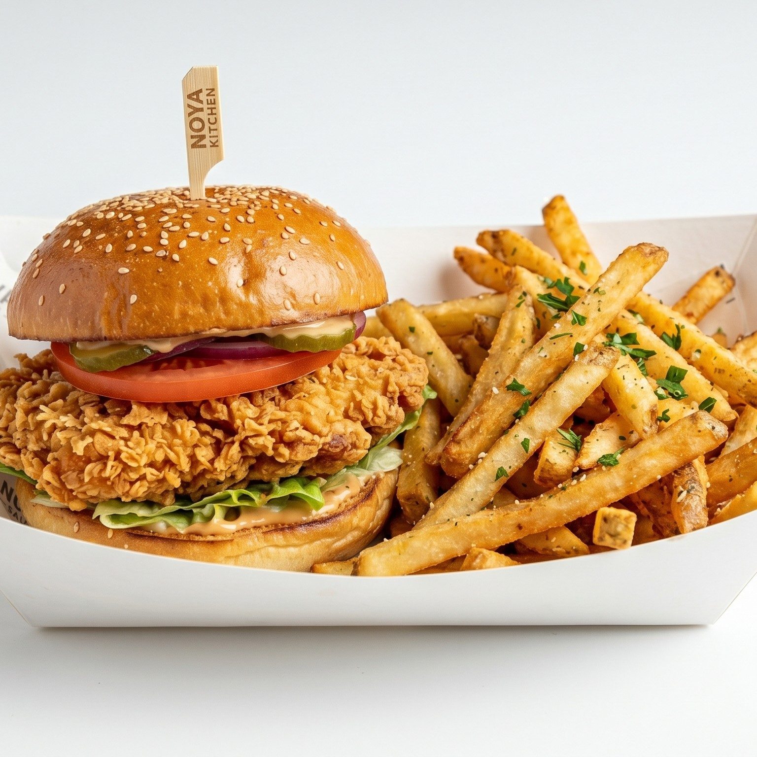 Crispy Chicken Sandwich.