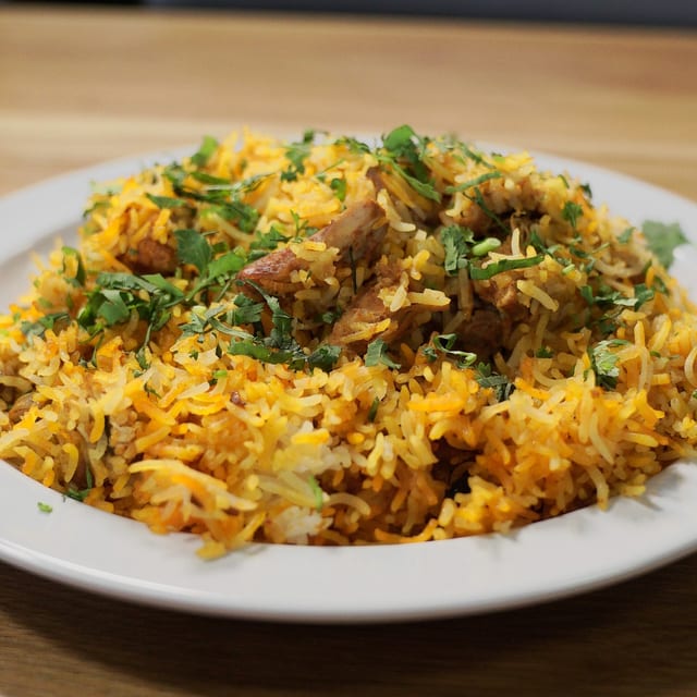 Boneless Chicken Biryani.